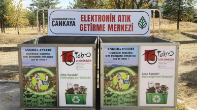 Çankaya Belediyesi, 50 ton elektronik atığı geri dönüşüme kazandırdı