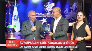 Medya dünyasında çifte gurur: Adil Koçalan’a Avrupa’dan anlamlı takdir