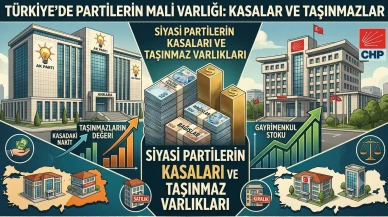 Siyasi partilerin kasasında ne kadar para var? Taşınmazları neler?
