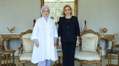 Emine Erdoğan, Lübnan Başbakanı'nın eşini İstanbul'da ağırladı! Dostluk mesajı verdi mi?