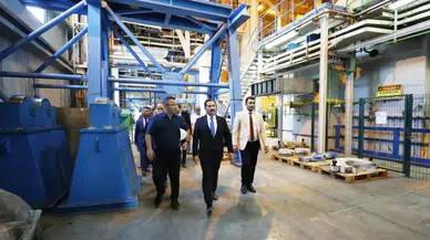 Enerji üretiminde Erzin hamlesi: Vali Masatlı üretim merkezinde nabız tuttu