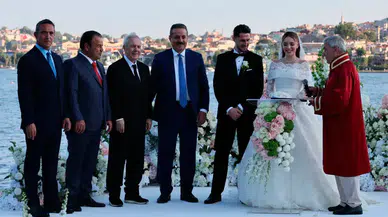 İsmail Yüksek ve Esen Matraş hayatlarını birleştirdi, düğünde Fenerbahçe camiası buluştu