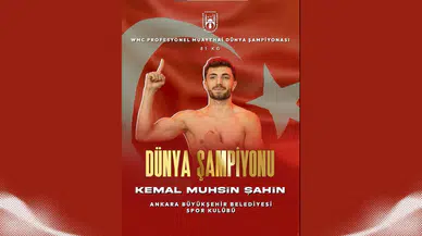 Kemal Muhsin Şahin, Ukrayna'da WMC Dünya Şampiyonu oldu