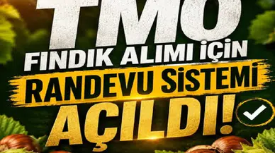 TMO, 2026 fındık alımı için randevu sistemini açtı