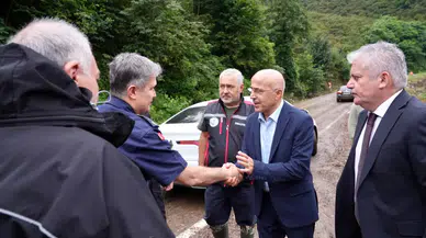 Giresun’da selden etkilenen bölgelere belediye desteği