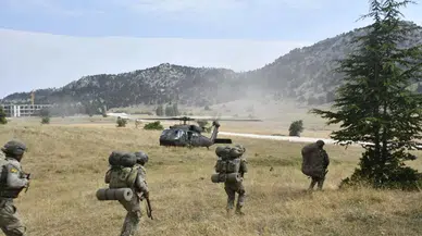 Komandolar Eğirdir'de 13 gün boyunca zorlu arazide ter döktü