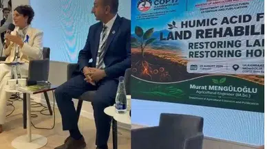Çay lifleri Ulan Bator'da toprağın umudu oldu: Rize'nin döngüsel ekonomi modeli COP17'de anlatıldı