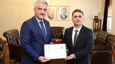 Vali Makas'tan Tuğgeneral Tetik'e teşekkür