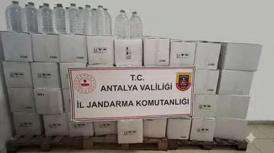 Kolonya kisvesiyle sahte içki üretimi: Jandarma 20 bin litre etil alkolü tek operasyonda ele geçirdi