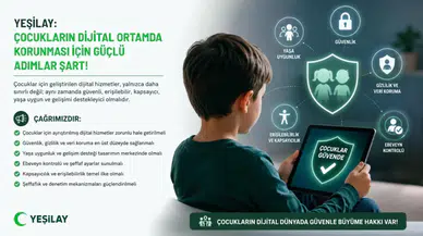 Yeşilay: Çocukların dijital güvenliği için yaş sınırı tek başına yeterli değil