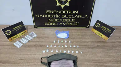 İskenderun'da narkotik baskını: Evde kokain ve sentetik hap ele geçirildi, 1 kişi tutuklandı