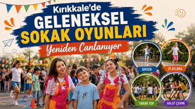 Kırıkkale’de geleneksel sokak oyunları çocuklarla buluşacak