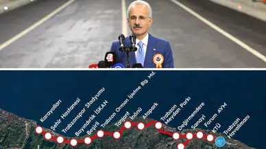 Trabzon'da ulaşımda yeni dönem: 16 istasyonlu raylı sistem için geri sayım başladı