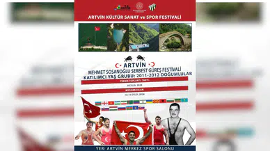 Artvin dünya güreşinin merkezi oluyor: 20 ülkeden genç yetenekler geliyor