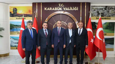 Karabük'te Türk Dünyası Buluşması: Medya Temsilcilerinden Vali Çağatay'a Ziyaret