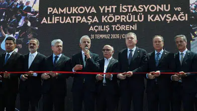 PAMUKOVA YHT İSTASYONU VE ALİFUATPAŞA KÖPRÜLÜ KAVŞAĞI TÖRENLE AÇILDI