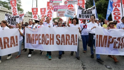 Filipinler'de Sara Duterte'ye karşı göstericiler sokaklara döküldü