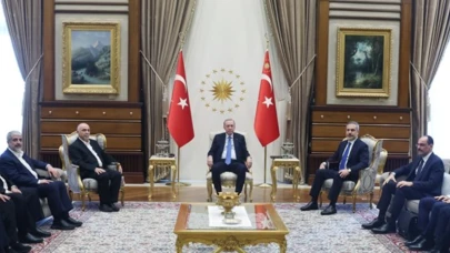 Cumhurbaşkanı Erdoğan, Hamas heyetini kabul etti