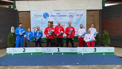 Milli Para Atıcılar, Hırvatistan'da Avrupa Şampiyonu olmayı başardı