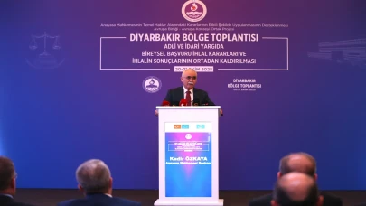 Anayasa Mahkemesi Başkanı Özkaya Diyarbakır’da adalet vurgusu yaptı