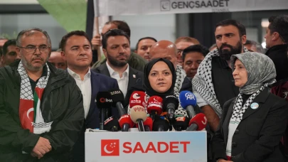 İstanbul Havalimanı'nda duygusal karşılama: 3 Türk milletvekili eve döndü !