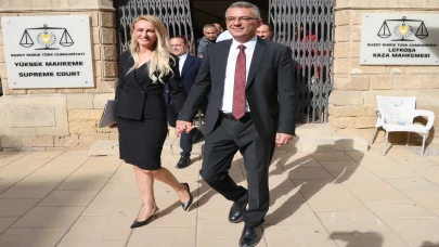 KKTC'nin Yeni Cumhurbaşkanı Erhürman mazbatasını aldı