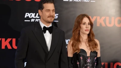 ‘Uykucu’ Filminin gala gösteriminde Çağatay Ulusoy ve Elçin Sangu