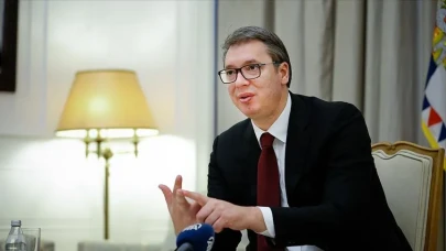 Sırbistan Cumhurbaşkanı Vucic'ten Erdoğan'a övgü: Türkiye ile ilişkiler altın çağda