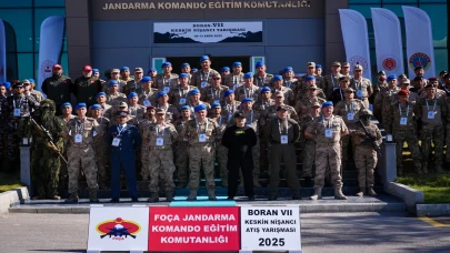 İzmir'de Boran-7 Uluslararası Keskin Nişancı Yarışması törenle başladı