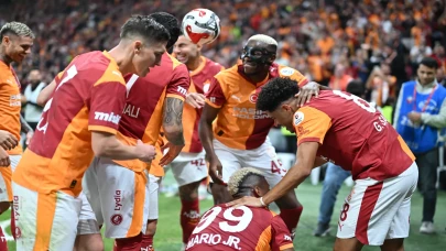 Galatasaray RAMS Park'da Göztepe'ye karşı i 3-1 galip geldi