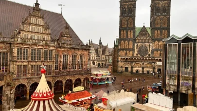 Bremen: Masallarla dolu tarihi meydanında zaman yolculuğu yapın