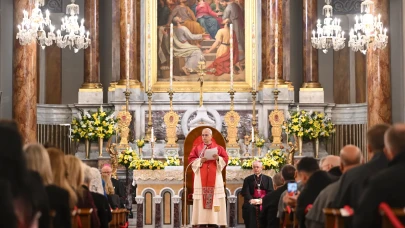 Vatikan lideri Kutsal Ruh Katedrali’nde: İstanbul programı başladı