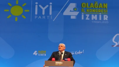 İYİ Parti İzmir Kongresi'nde Dervişoğlu'ndan Cumhuriyet vurgusu