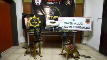 Tunceli'de uyuşturucu operasyonu: 23 kilo esrar ve 2 gözaltı