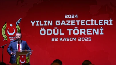 2024 yılı Antalya Basın Ödülleri sahiplerini buldu