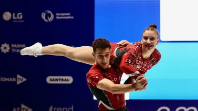 Milli aerobikçiler Avrupa Şampiyonası'nda finale yükseldi