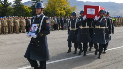 Jandarma Uzman Çavuş Haydar İbrahim Yılmaz memleketine uğurlandı