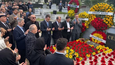 Mustafa Cengiz vefatının 4. yılında mezarı başında anıldı