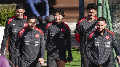 Milliler İspanya deplasmanı öncesi son antrenmanını yaptı