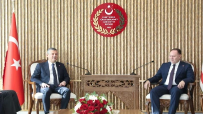KKTC’nin 42. yılı: Özel’den Meclis Başkanı Öztürkler’e ziyaret