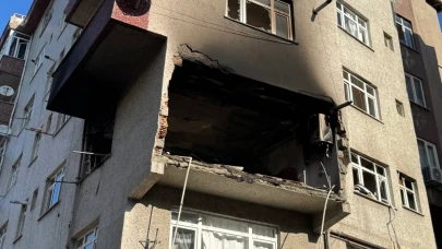 Güvenlik kamerasında Kağıthane patlamasının korkunç anları