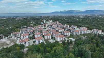 Bakan Kurum'dan Düzce'deki TOKİ konut teslimatı: Aileler görüntülendi