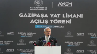 Bakan Uraloğlu: Gazipaşa Yat limanı ile denizcilikte rekor kıracağız