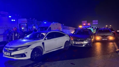 Şile Otoyolu tünel girişinde kaza: 7 kişi hastaneye kaldırıldı