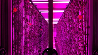 Geleceğin tarımı kampüste: Yüzde 99 su tasarruflu dikey konteyner