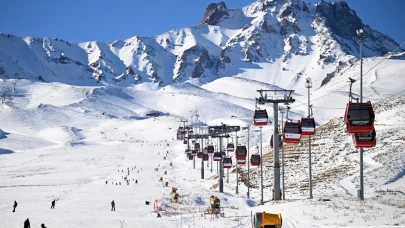 Erciyes Kayak Merkezi’nde sezon açıldı: Kış turizmi hareketlendi