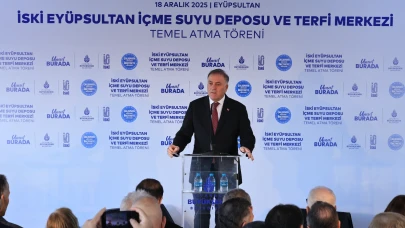 İBB'den dev proje: Eyüpsultan İçme Suyu Deposu’nun temeli atıldı