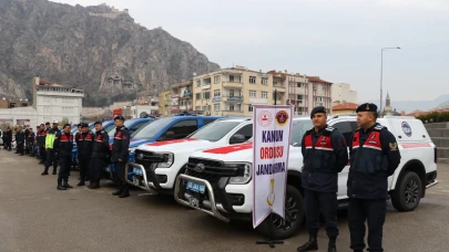Amasya’da güvenlik filosu güçlendi: 71 yeni araç hizmete girdi