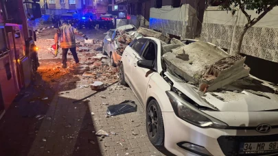 Zeytinburnu'nda kentsel dönüşüm faciası: Araçlar hurdaya döndü