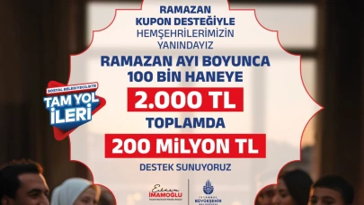 İBB'den Ramazan Ayına özel destek ve etkinlikler